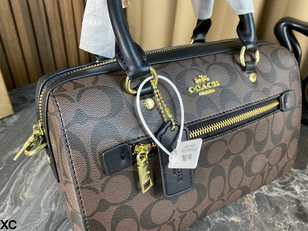 Coach Boston pillow bag