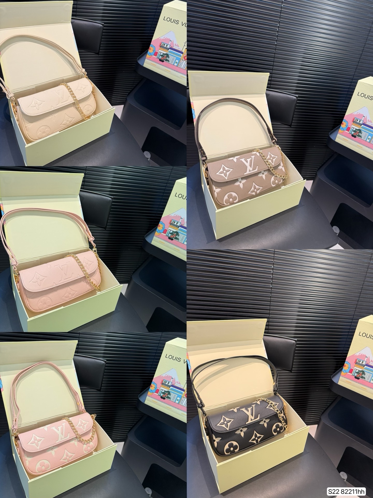 LV underarm messenger bag casual fashion