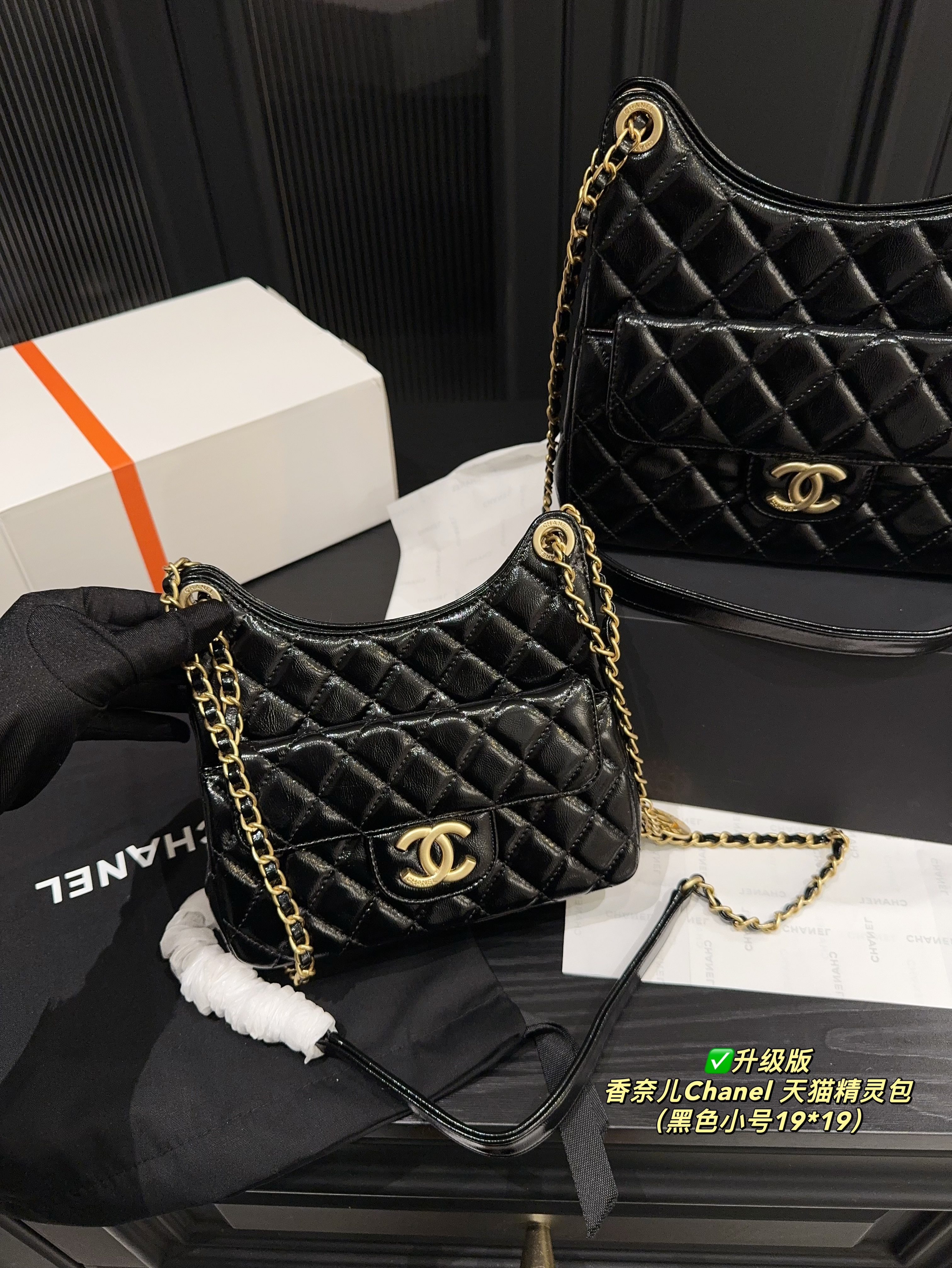 Chanel hobo bag