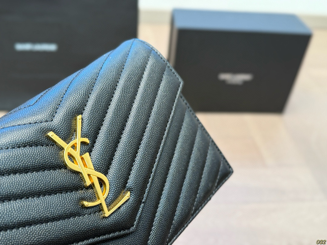 YSL envelope chain crossbody bag