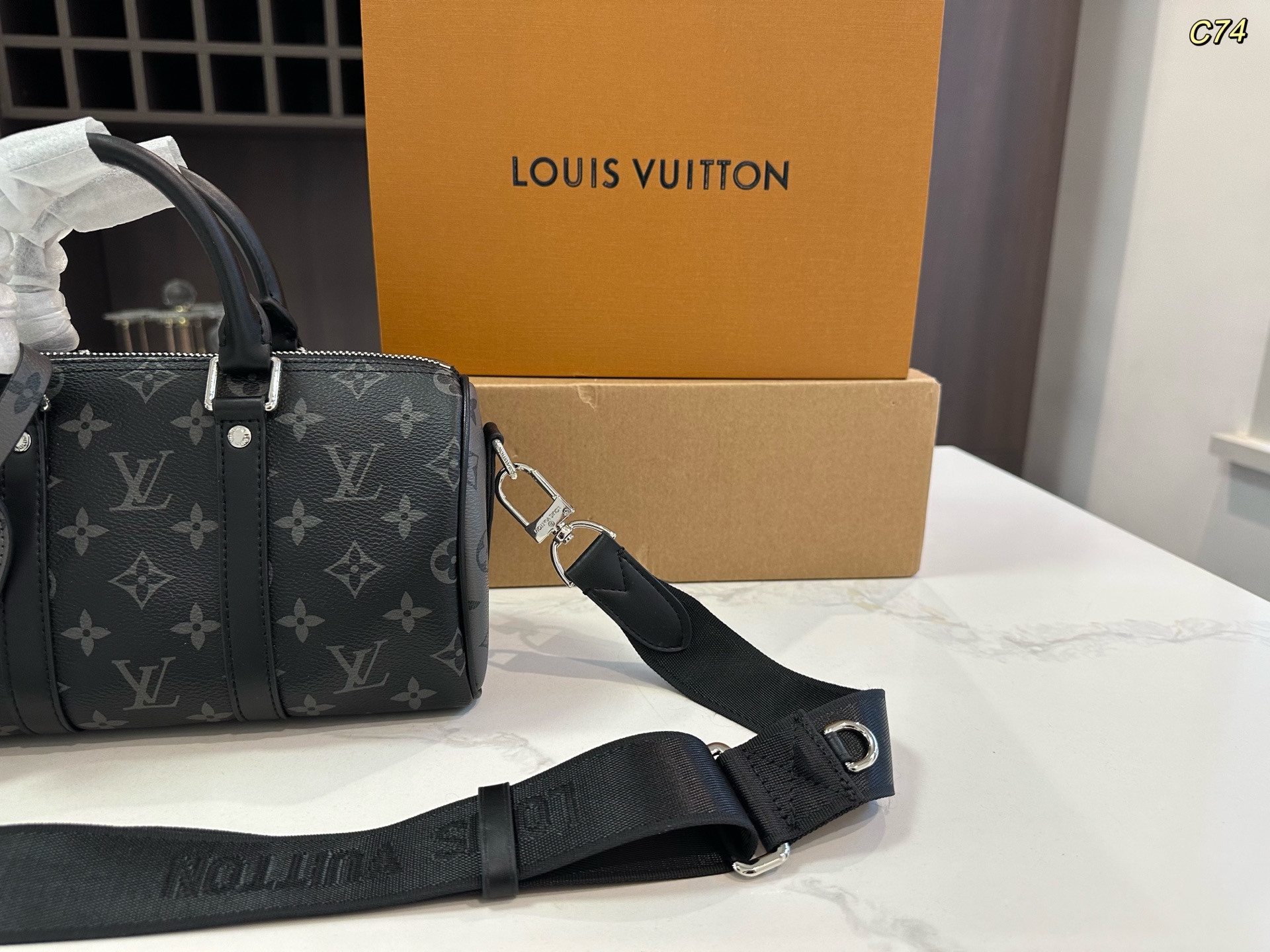 LV X Nigo Keepall 25 Pillow Bag