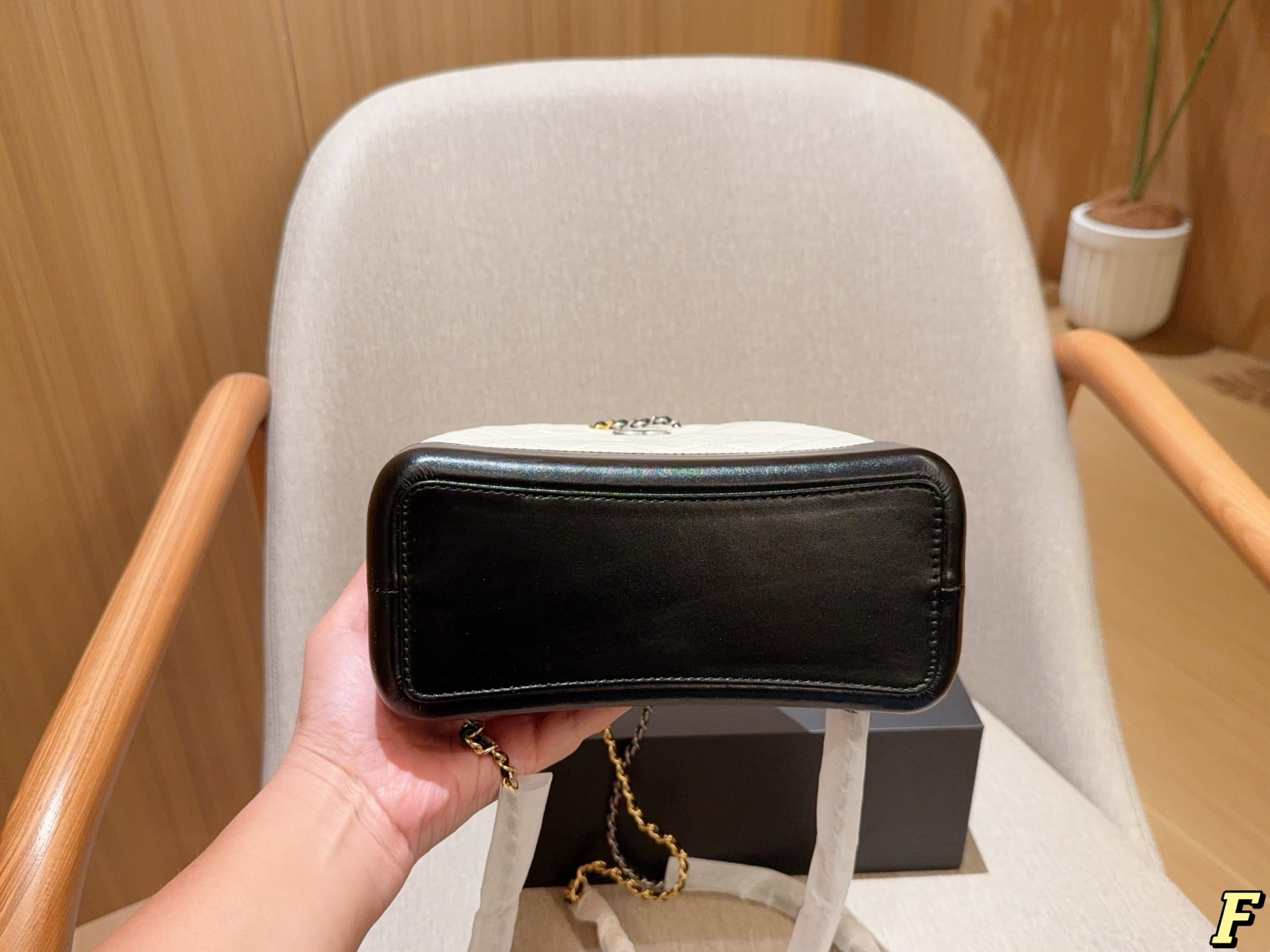 Chanel gabrielle stray pull-out backpack