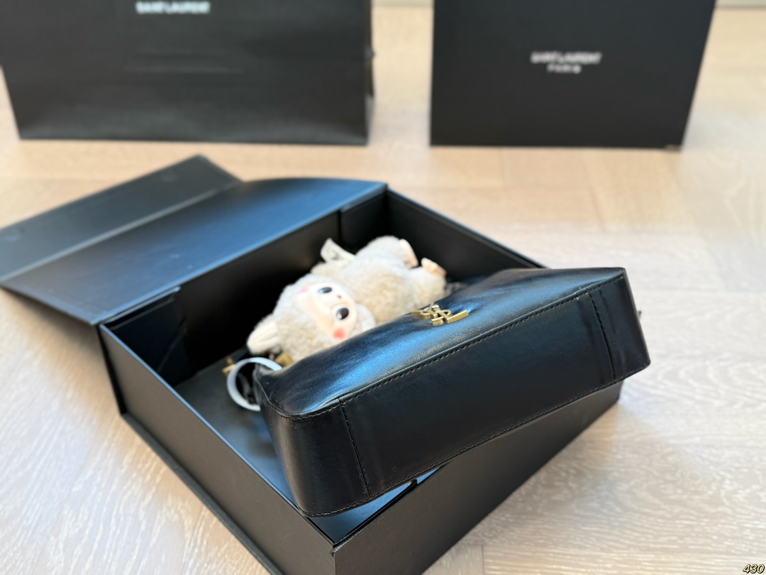 YSL armpit bag foldable box with hanging piece