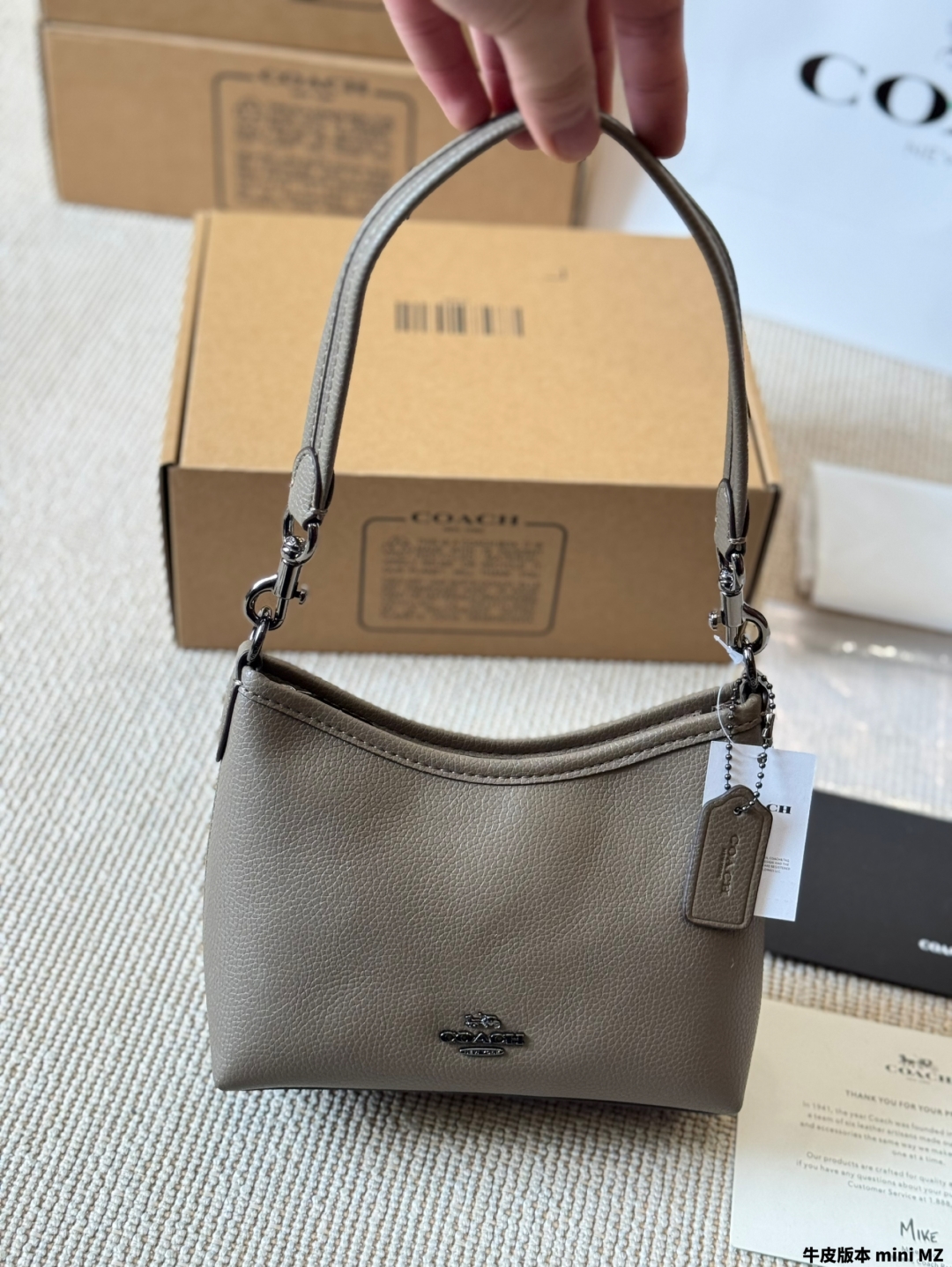 Coach's new laurel 19 hobo bag