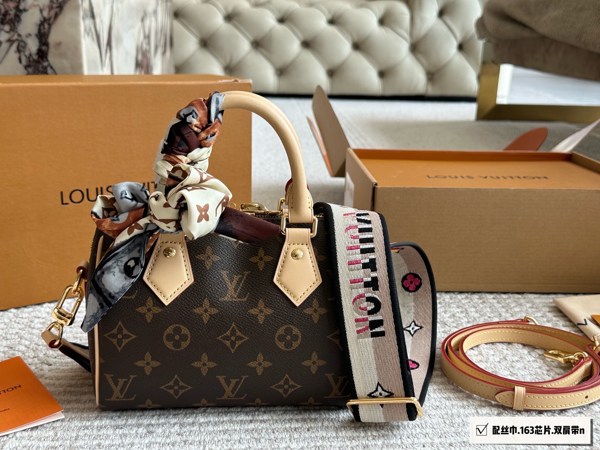 LV Speedy20 pillow bag high quality