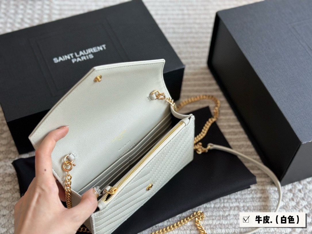 YSL Envelope Crossbody Underarm Bag