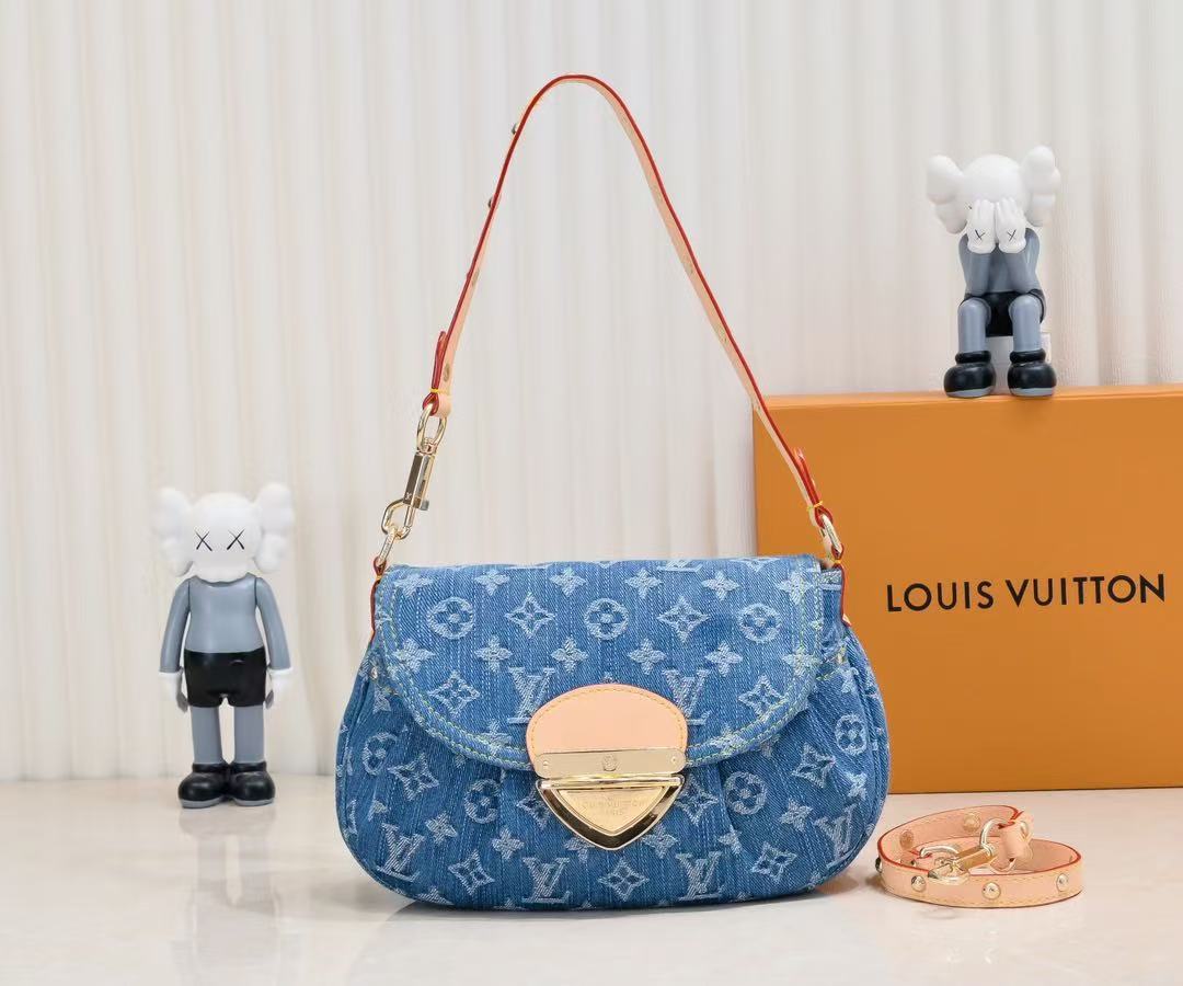LV Sunset Monogram Denim handbag