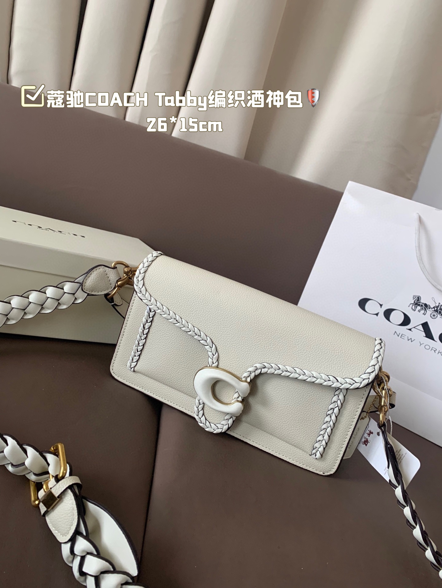COACH Tabby braided Dionysus bags