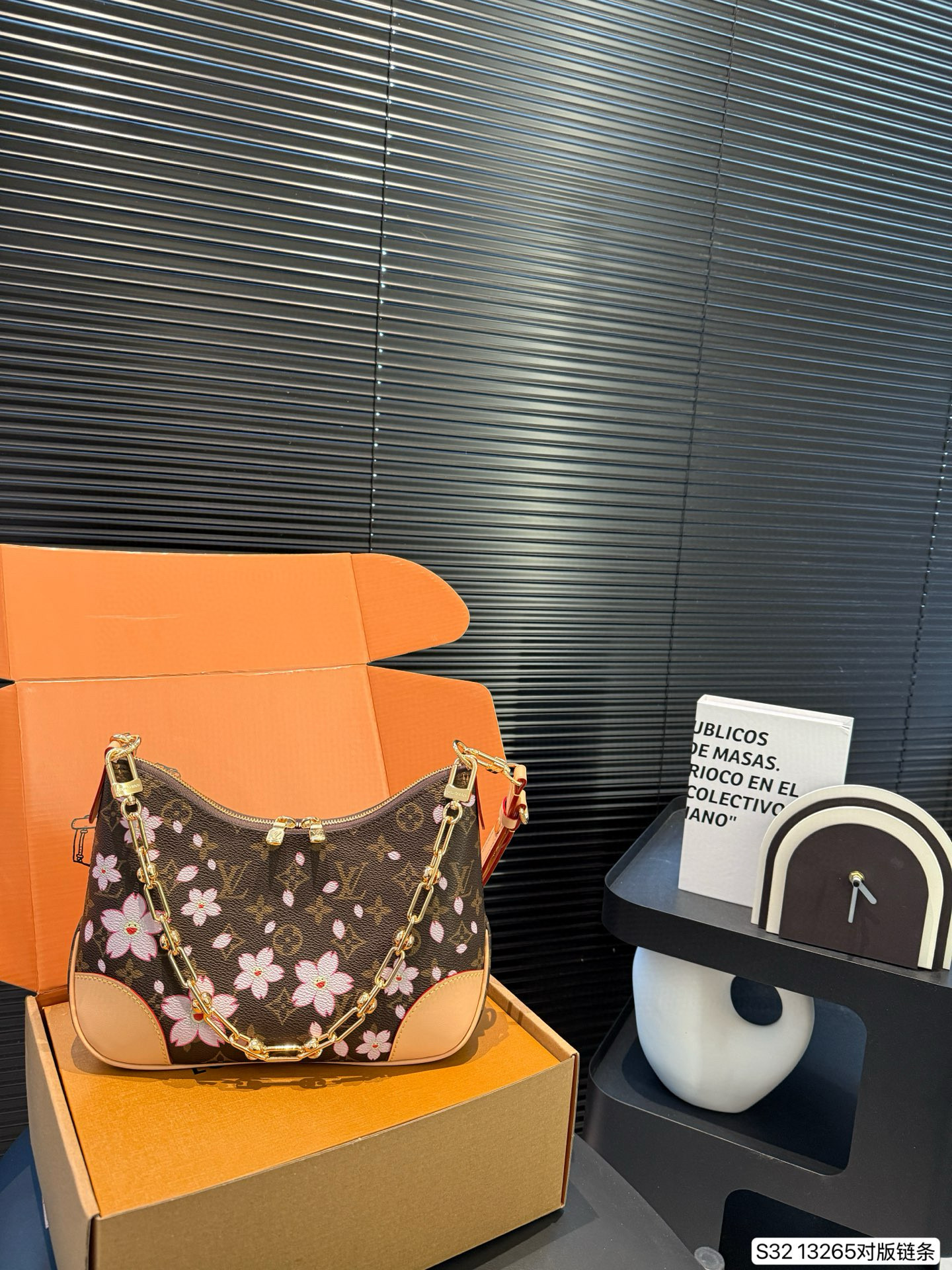 LV croissant medieval croissant Cherry blossom