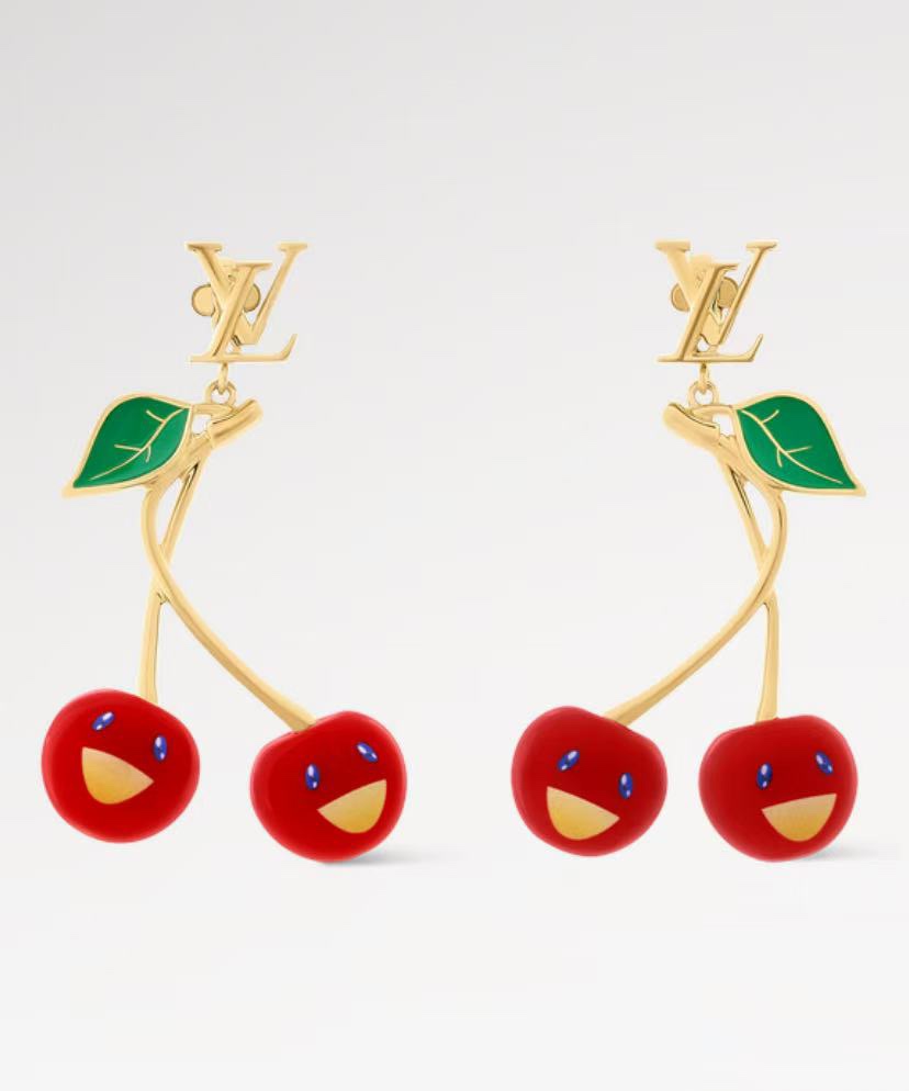 Louis Vuitton unique earrings