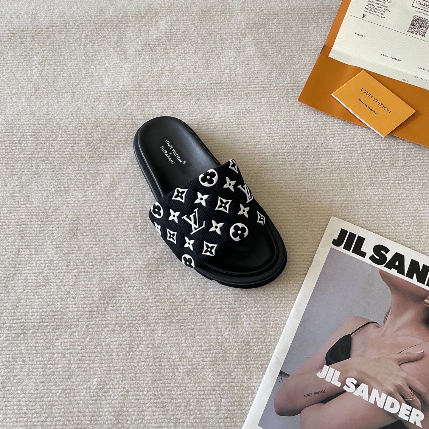 LV Early Spring Letter Buckle Sandals