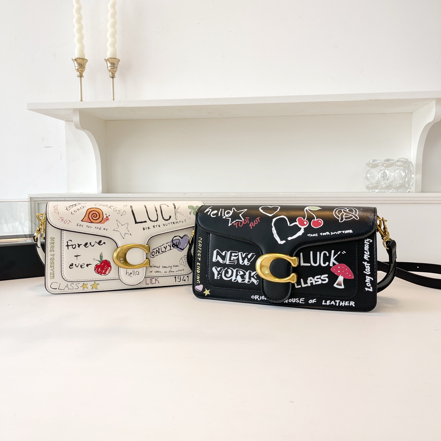 Coach Women's Printed Shoulder Bag Crossbody Bag Commuting