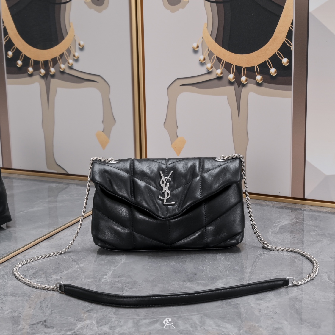 YSL loulou mini crossbody shoulder bag