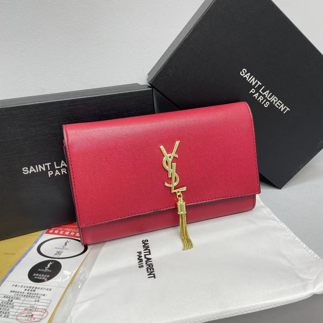 saint laurent women's tassel bag