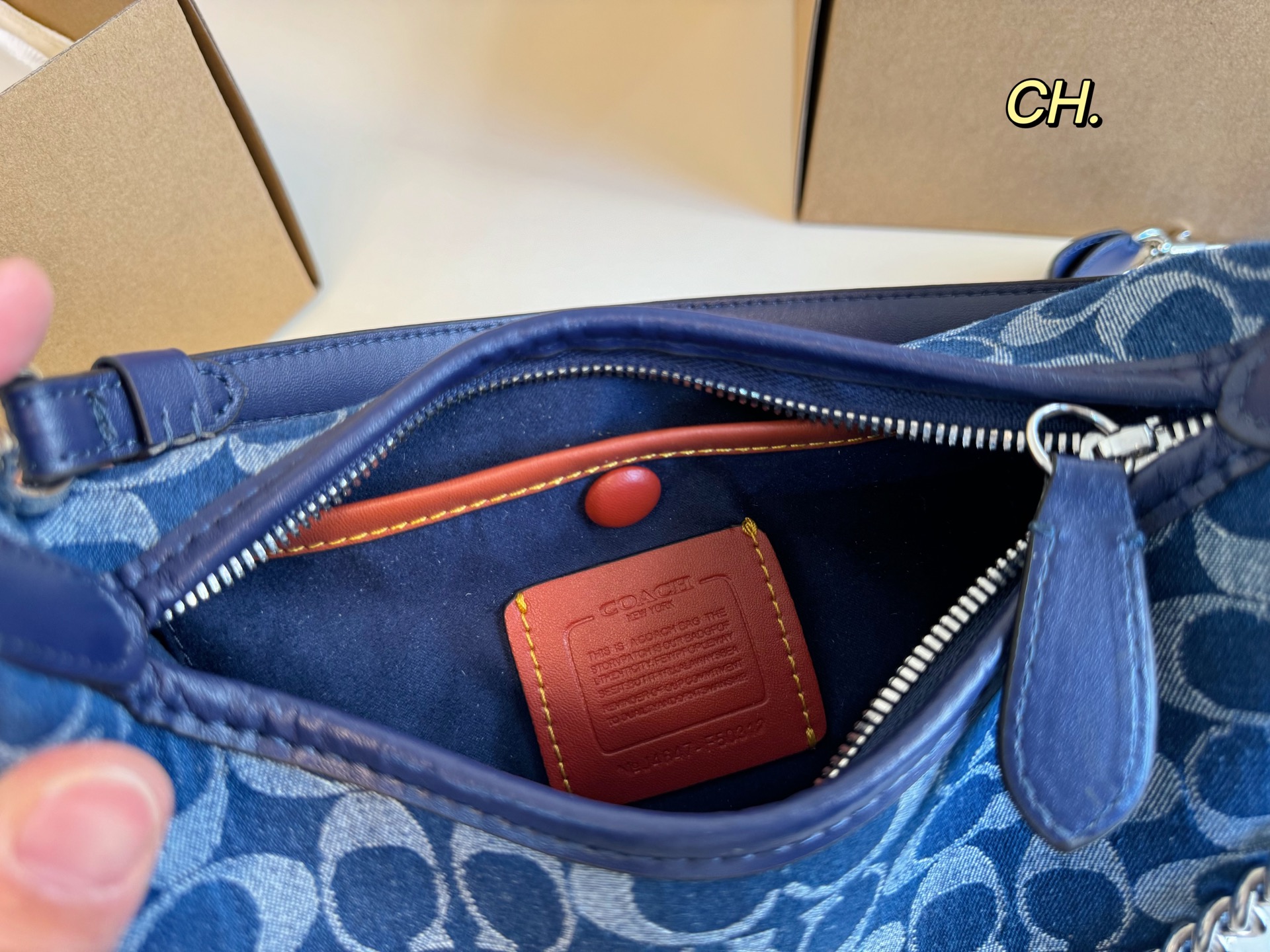 COACH juliet chain underarm bag