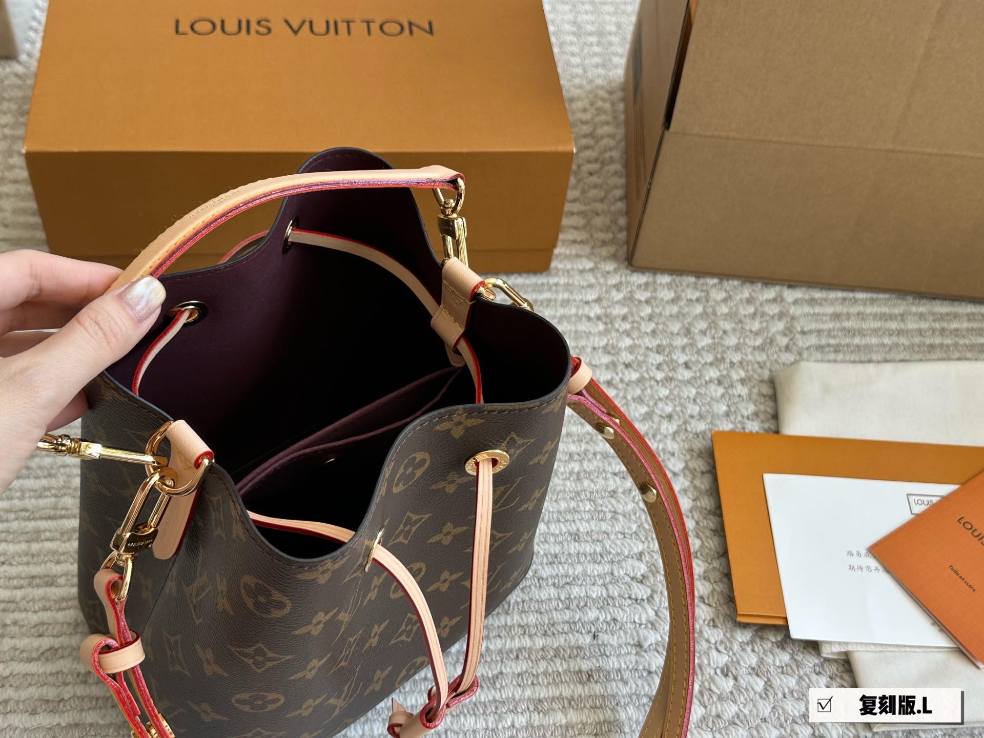 LV speedy nano t shoulder bag