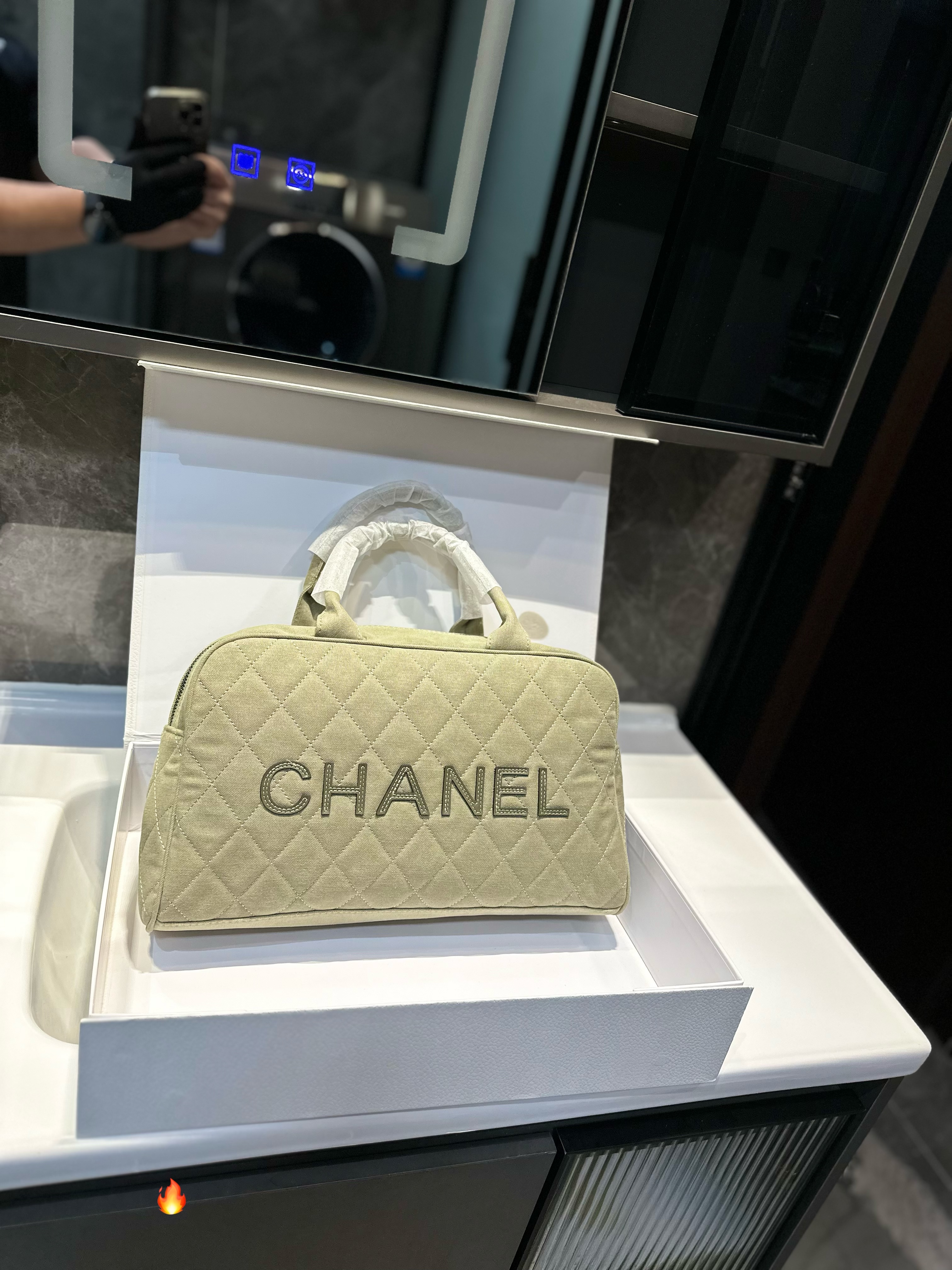 CHANEL vintage fitness bag