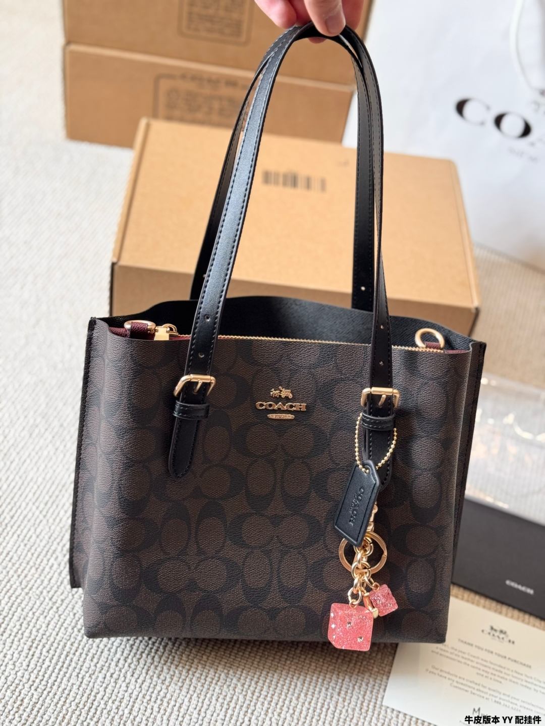 Coach mollie25 tote bag