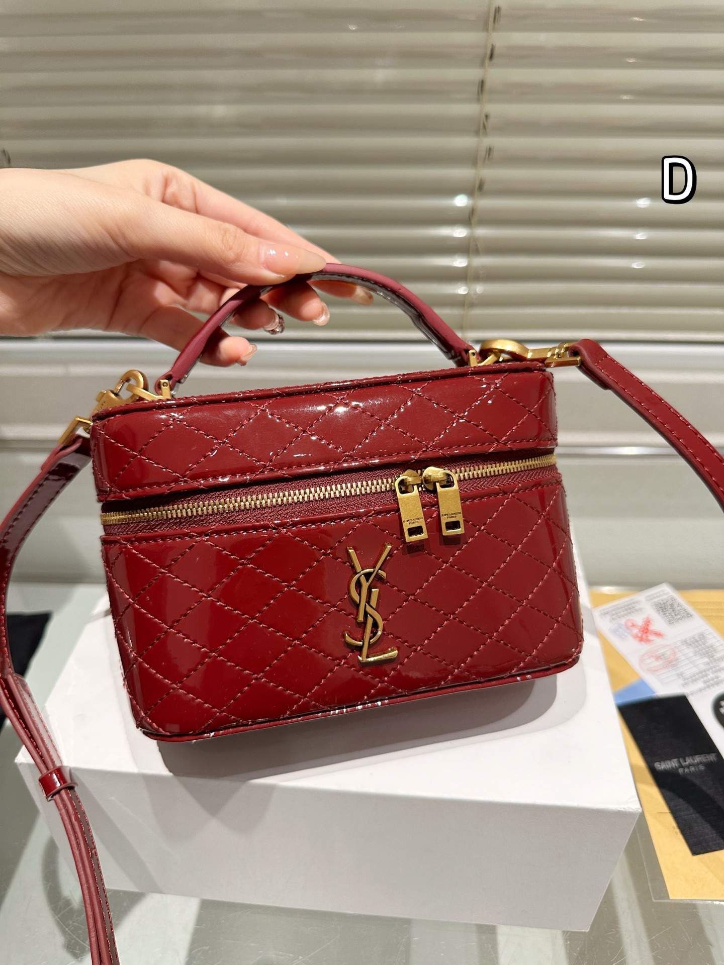 YSL mini gaby box bag
