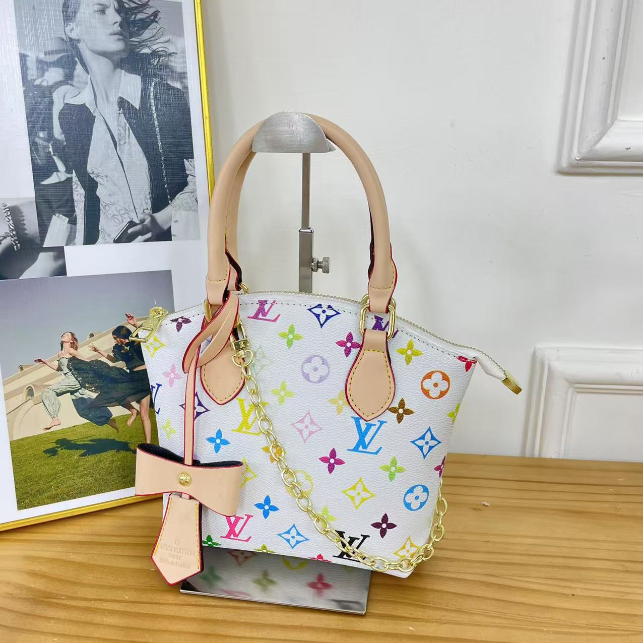 LV shopping bag classic presbyopia