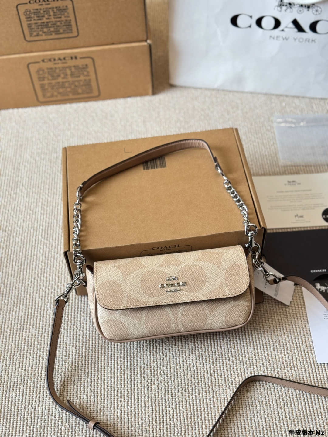 Coach's new Hailey baguette envelope bag