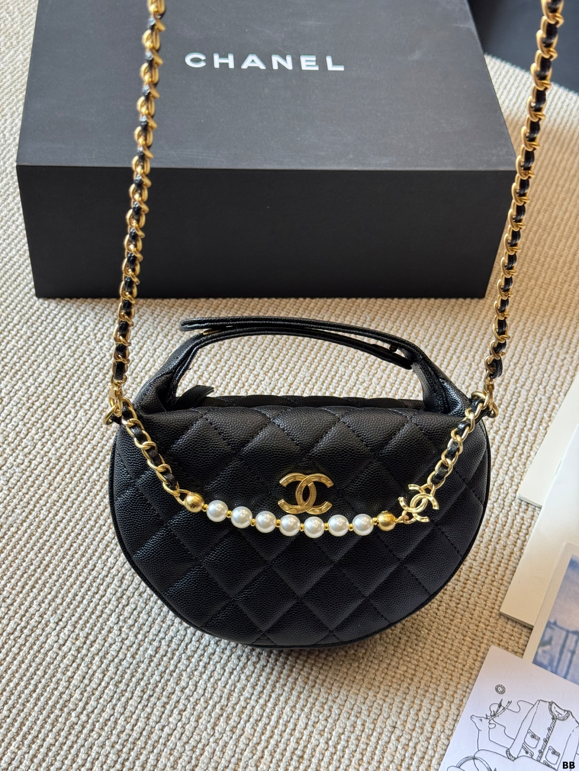 Chanel Moon Clutch