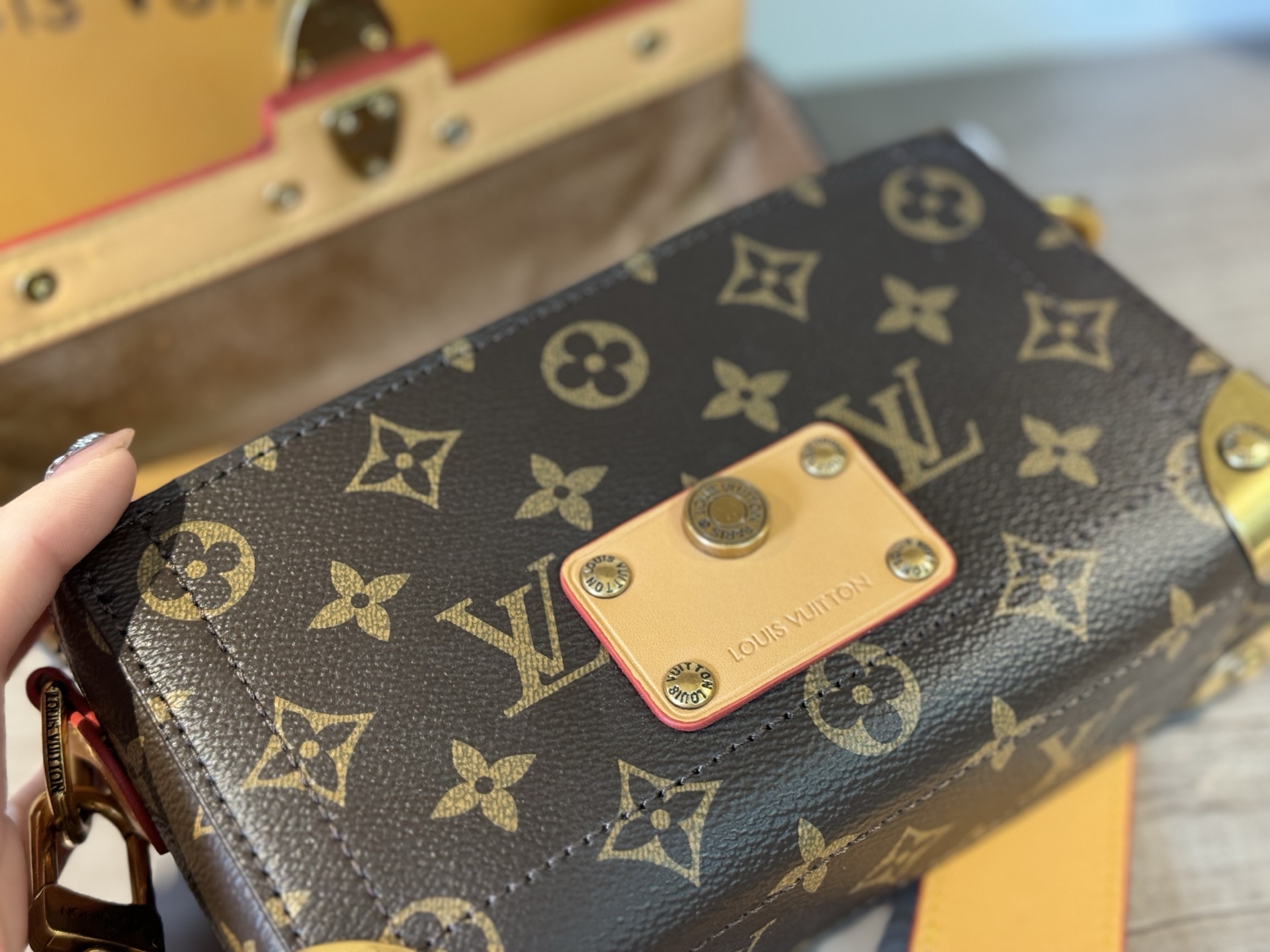 LV box bag