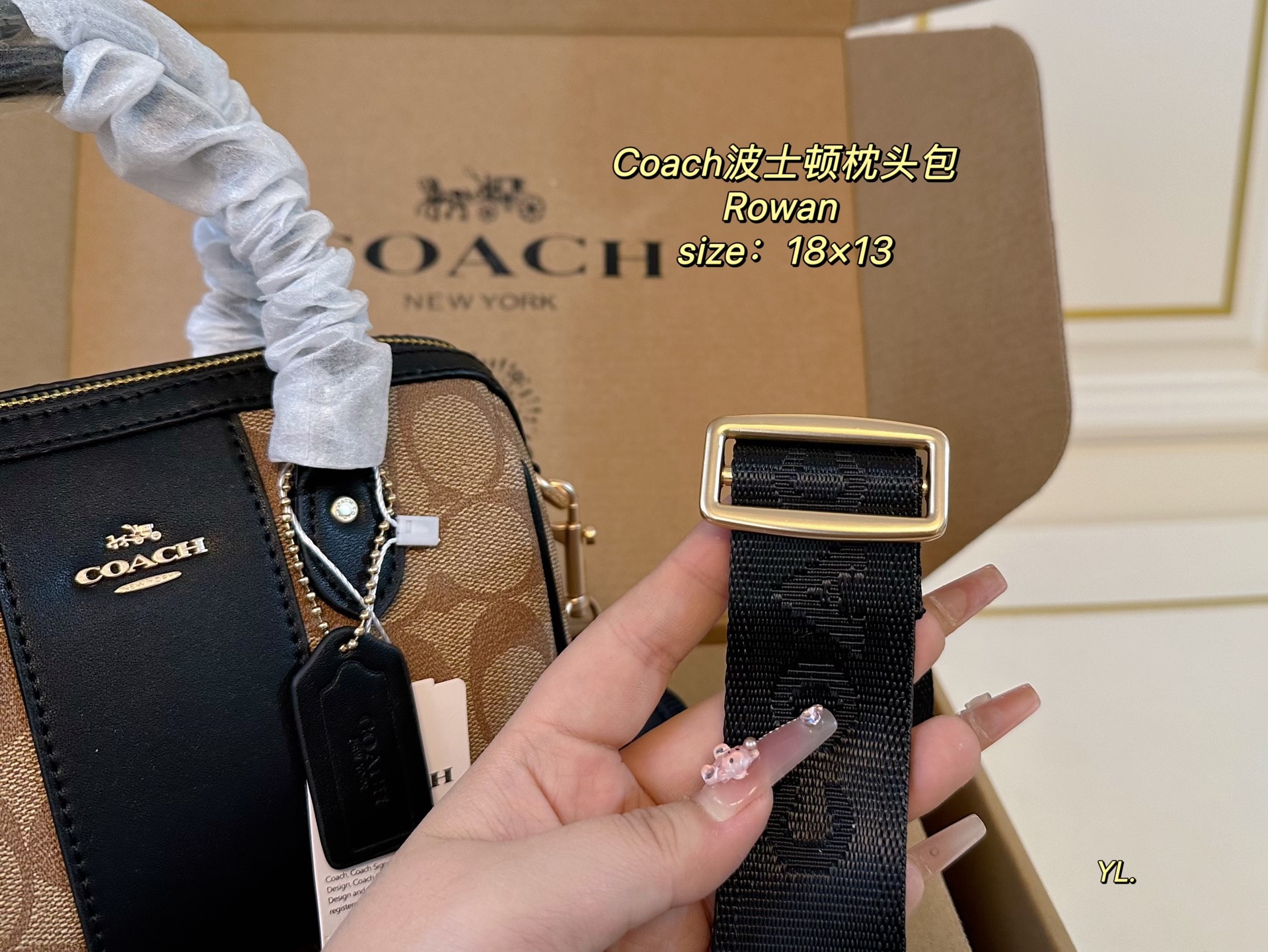 Coach's new Rowan Boston pillow bag