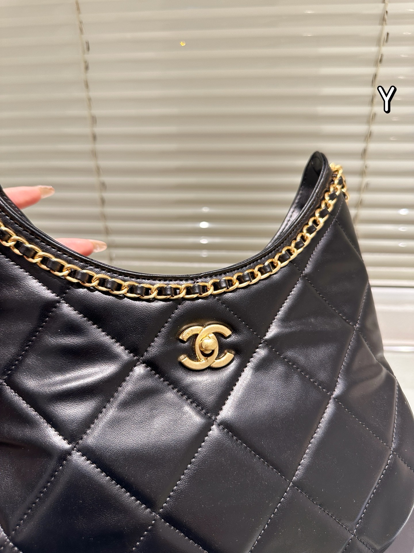 Chanel 25p hobo bag