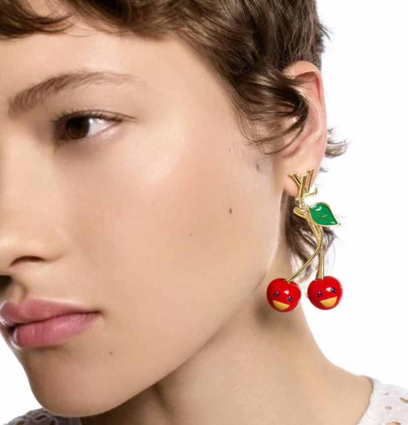 Louis Vuitton unique earrings