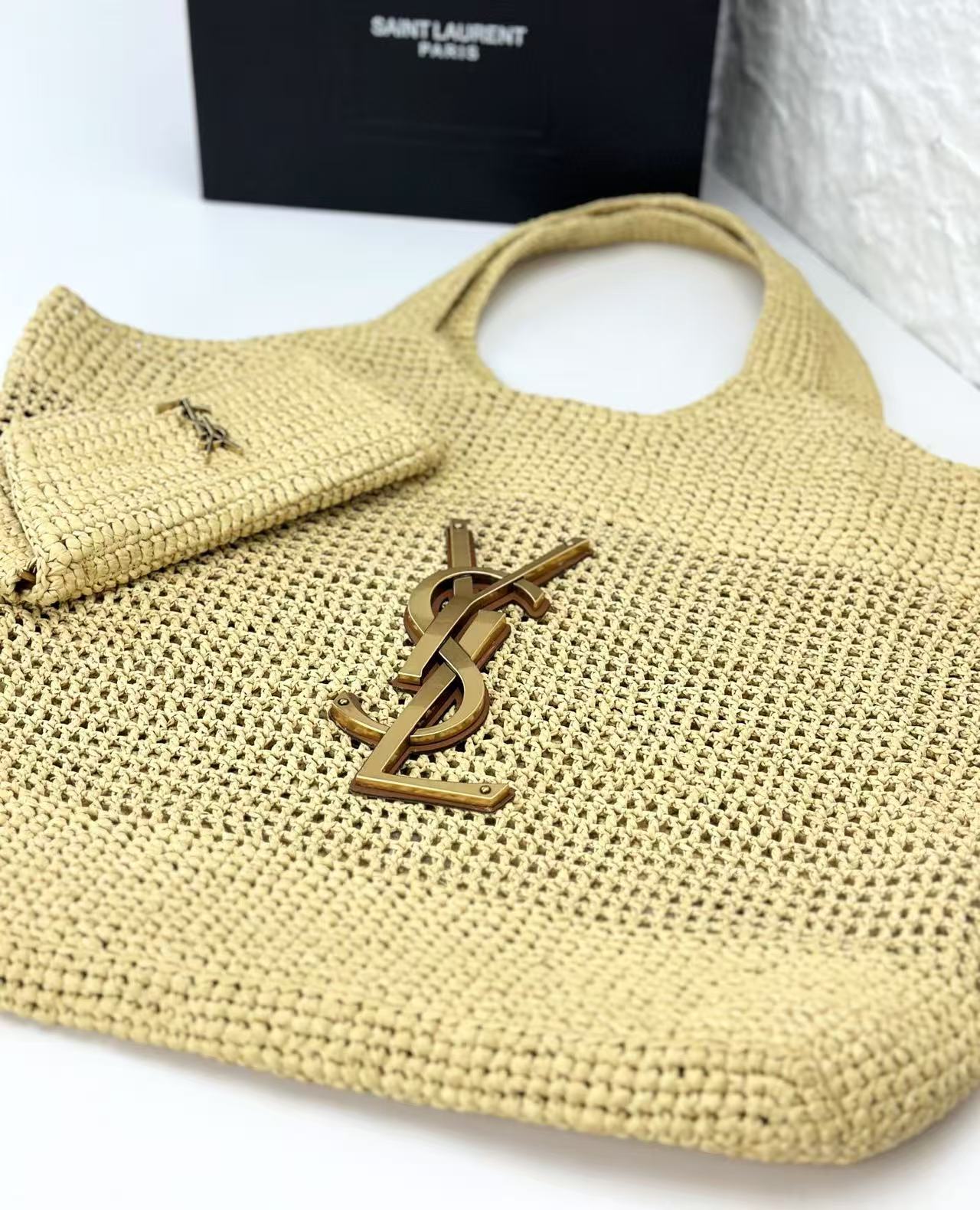 YSL straw bags are of high quality