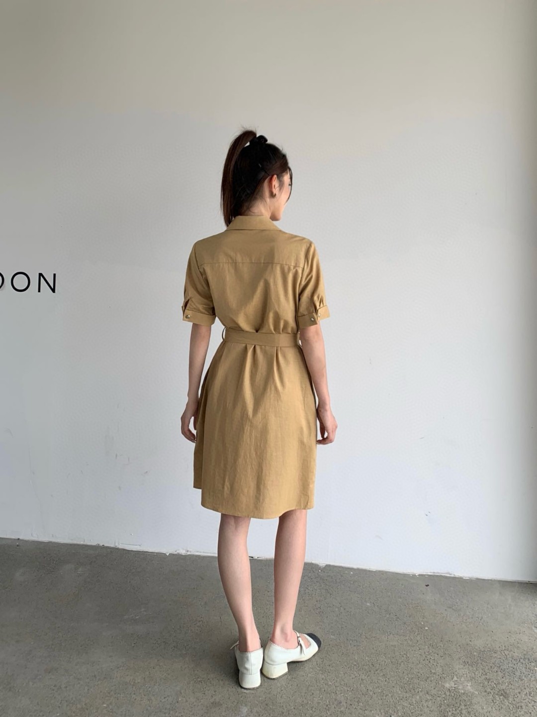 YSL simple retro dress