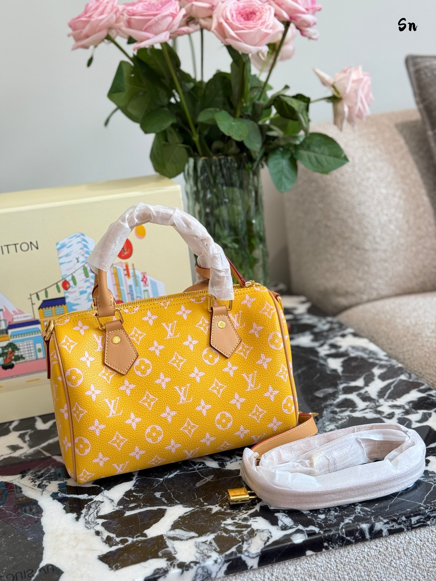 LV pillow bag