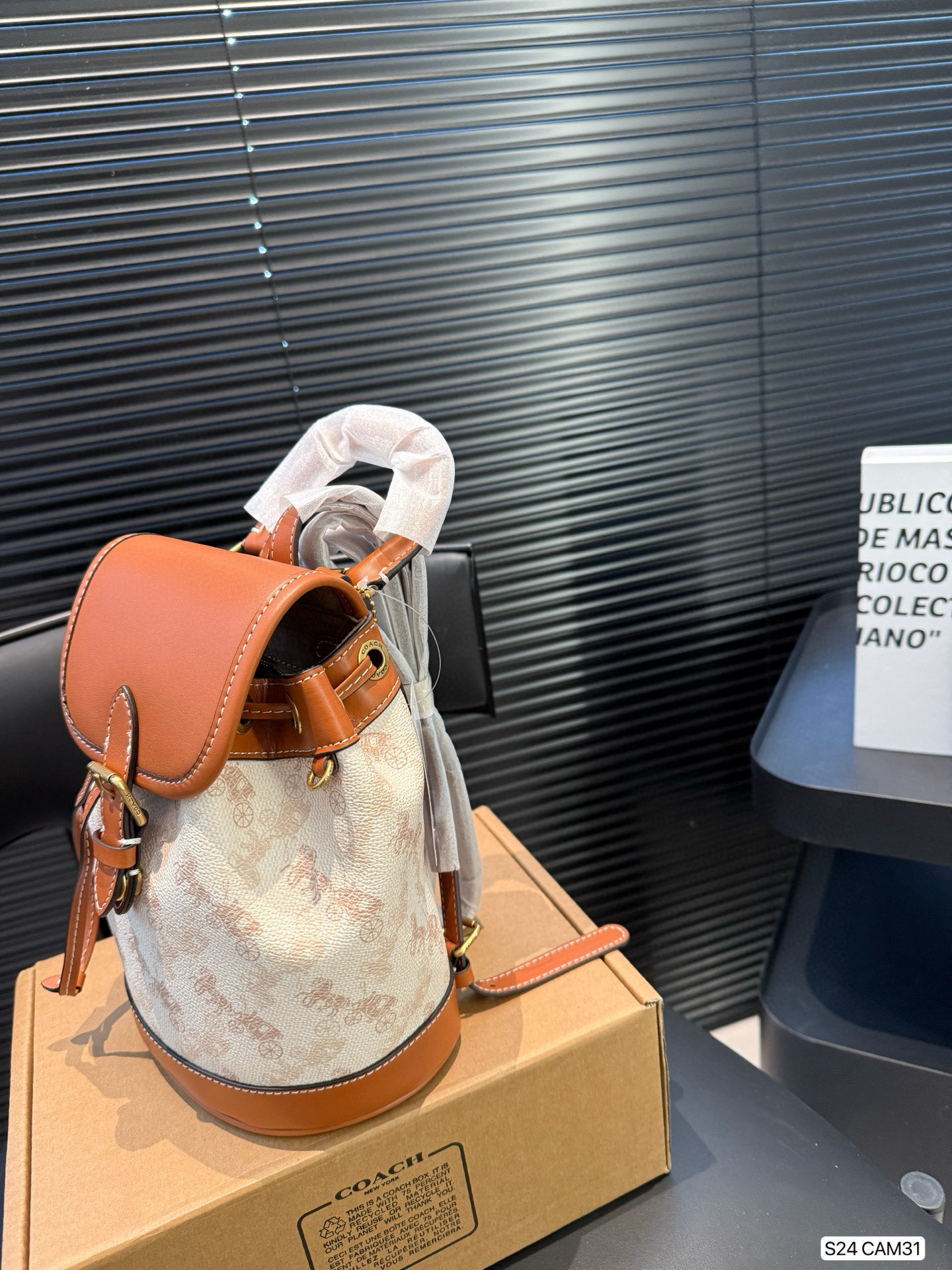 Coach's new backpack