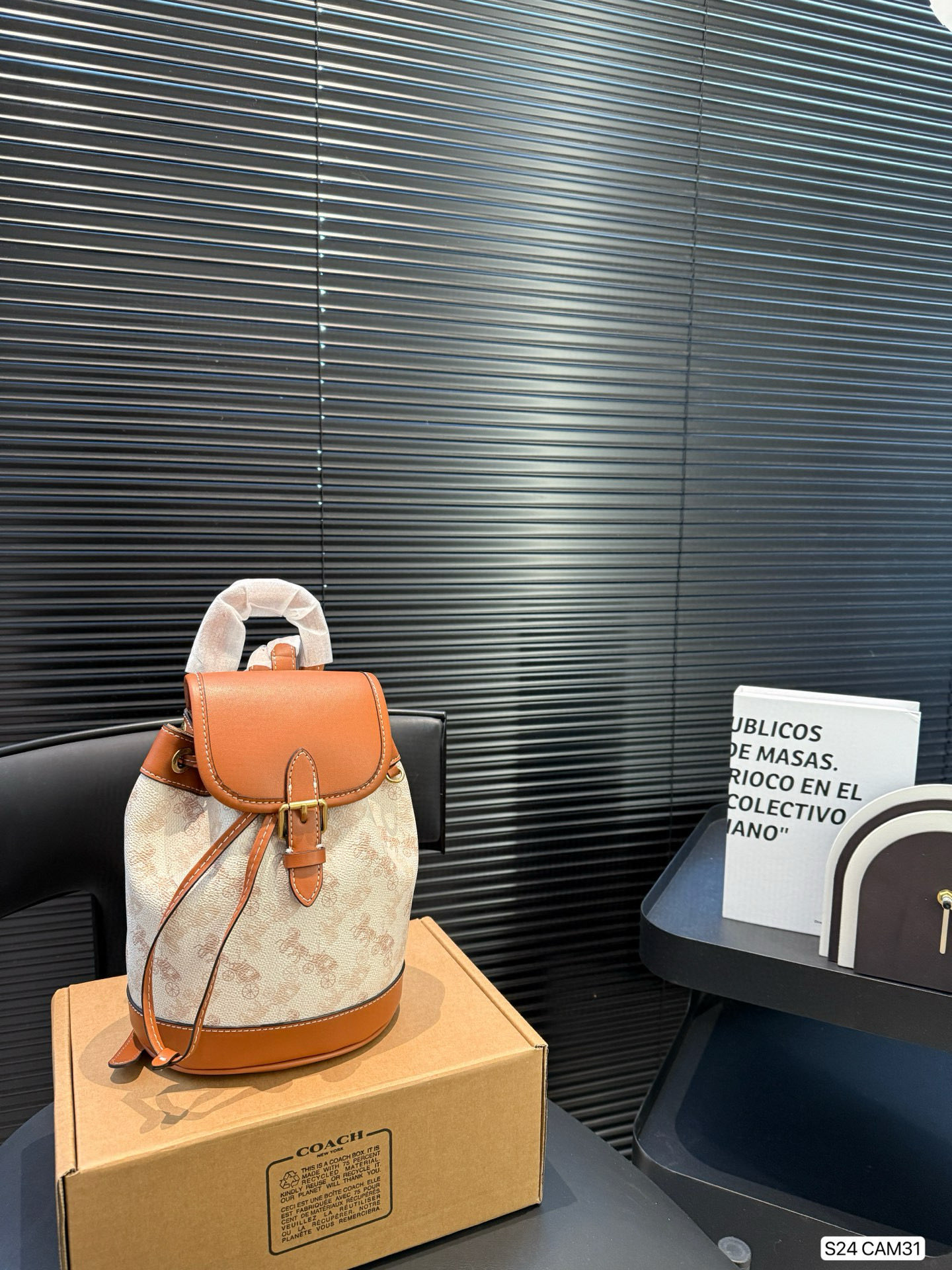 Coach's new backpack