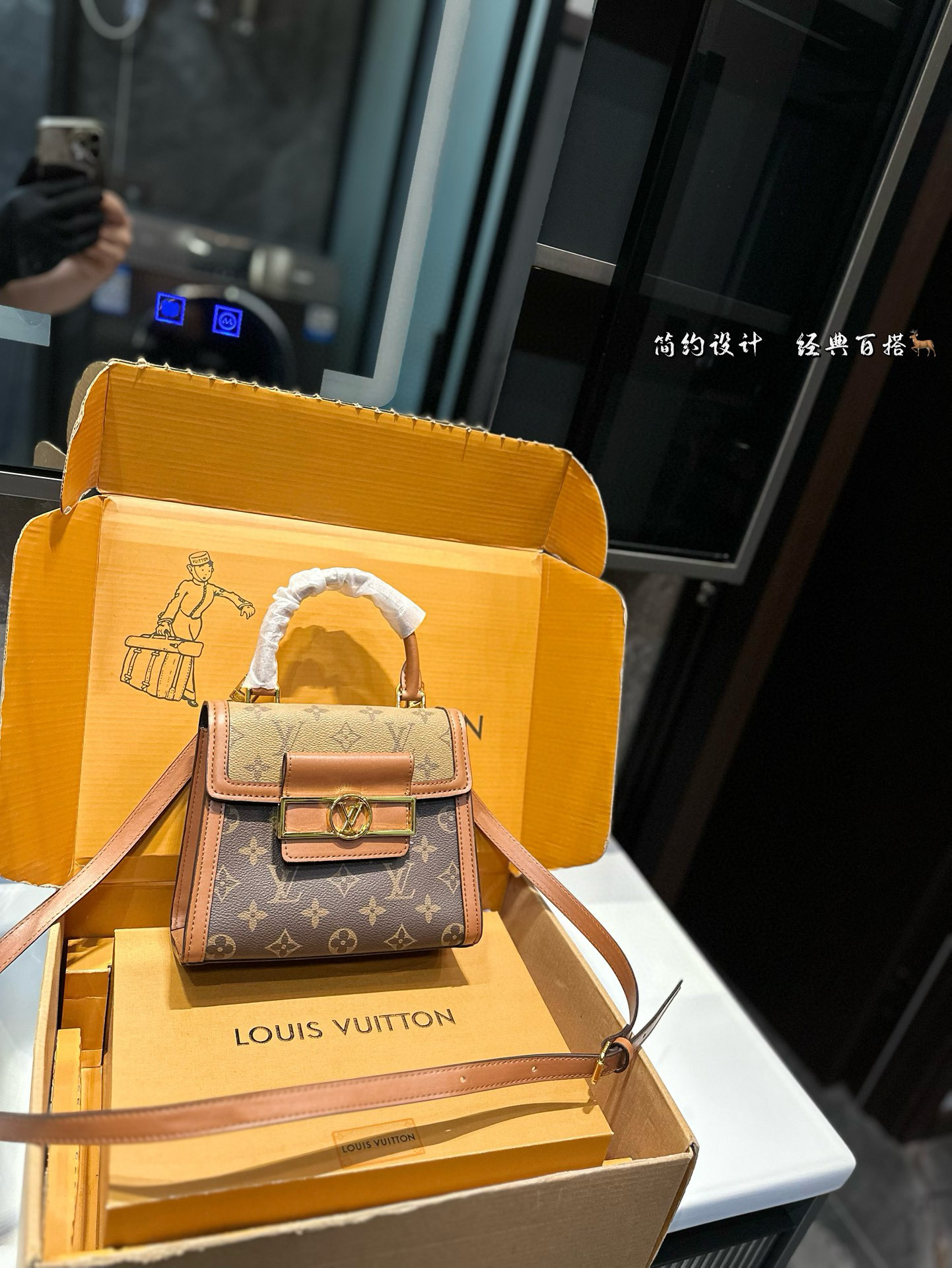 LV Dauphine Pochette Metis bag