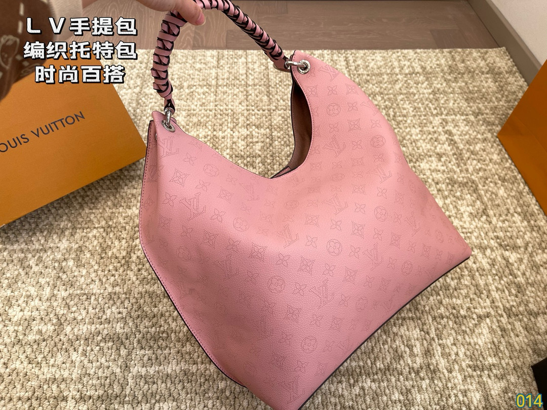 LV woven tote bag
