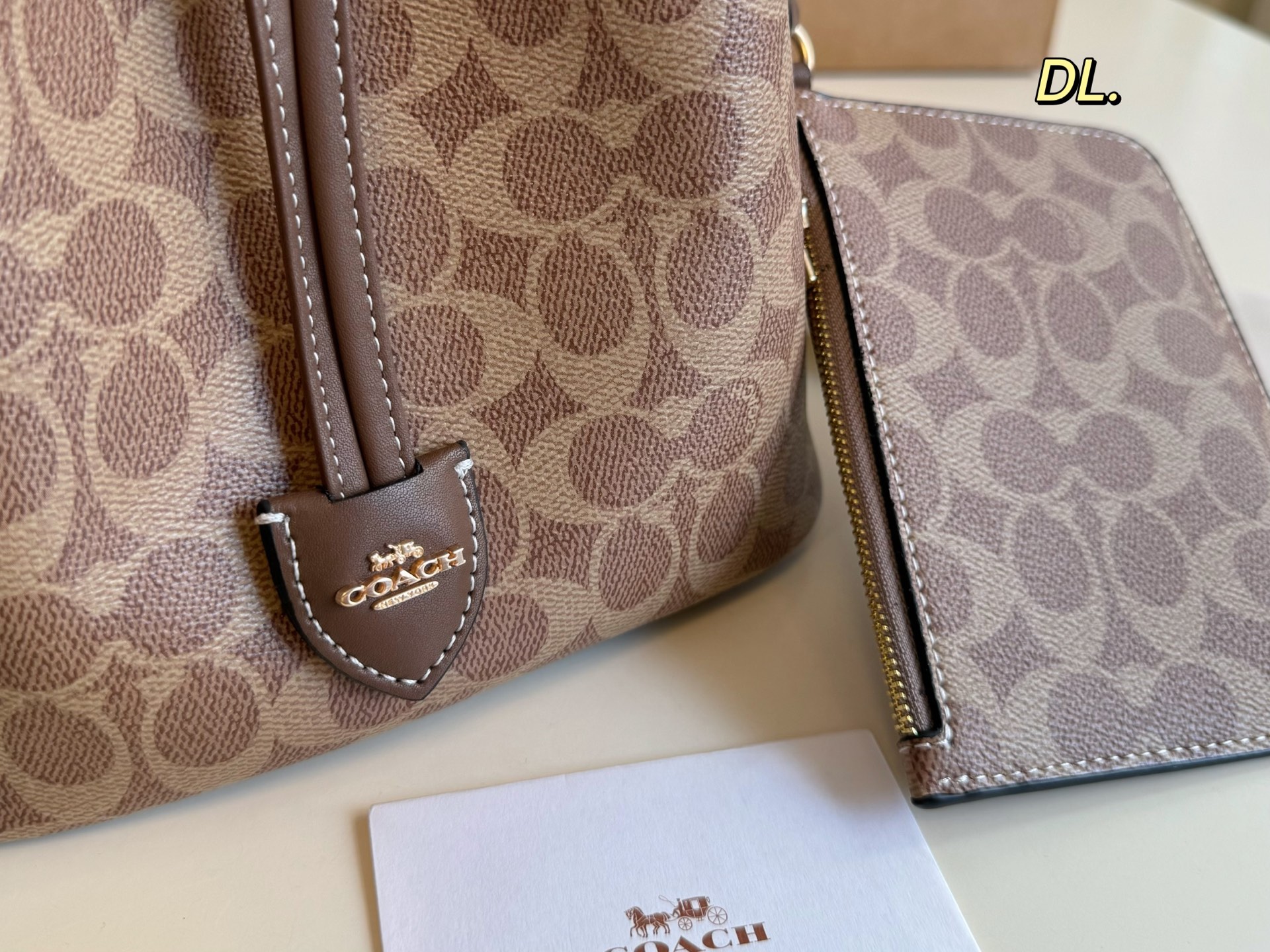 Coach's new Rowan bucket drawstring bag