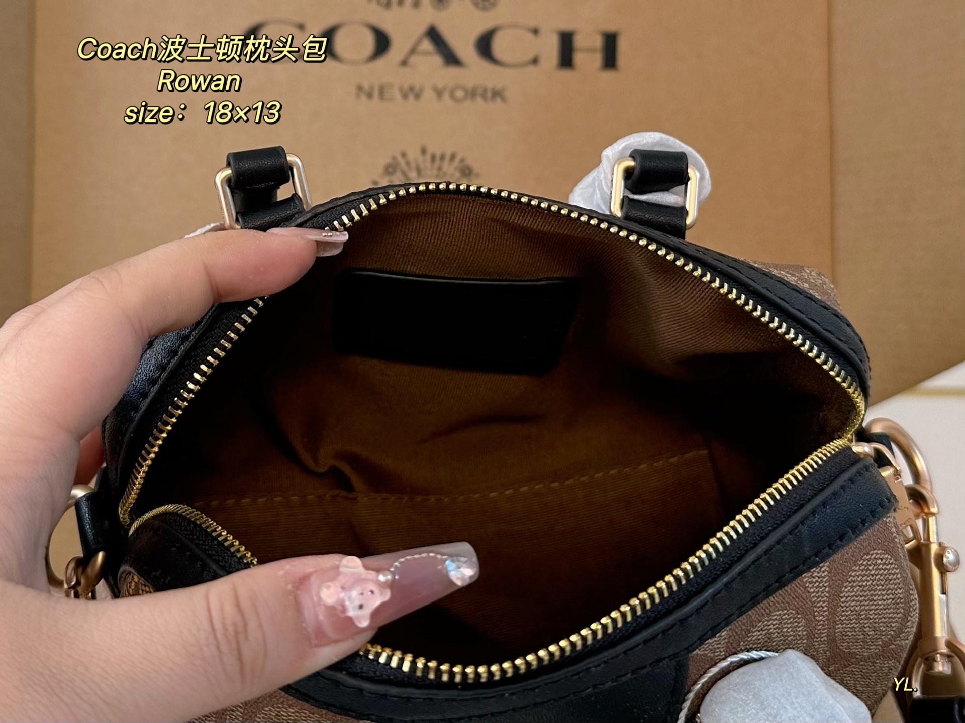 Coach's new Rowan Boston pillow bag