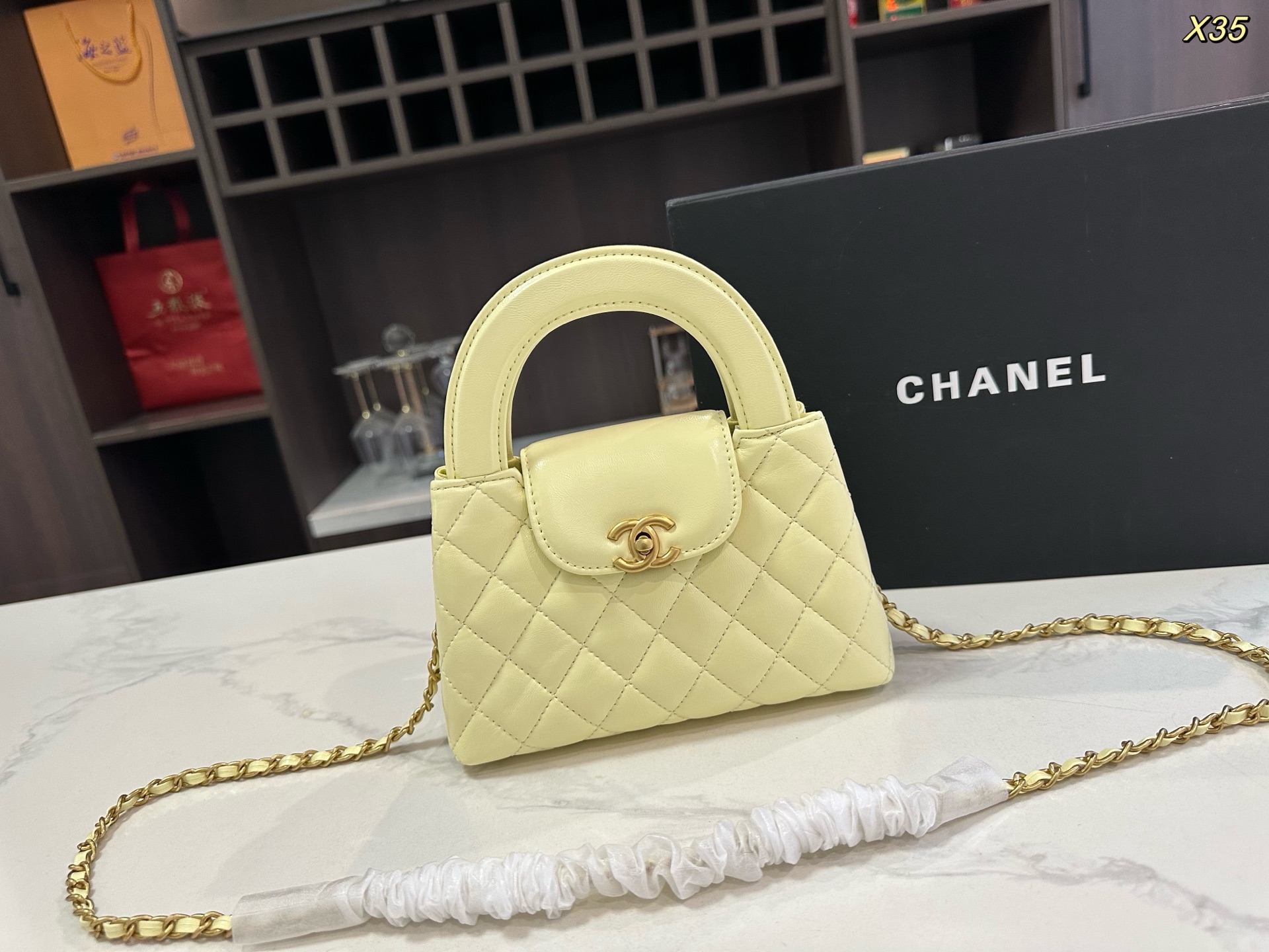 Chanel 23k new kelly bag