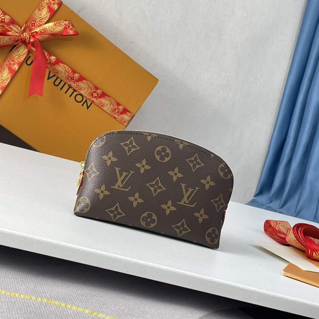 LV compact cosmetic bag