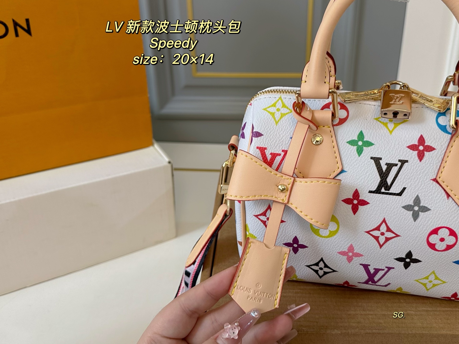 LV speedy Boston pillow bag
