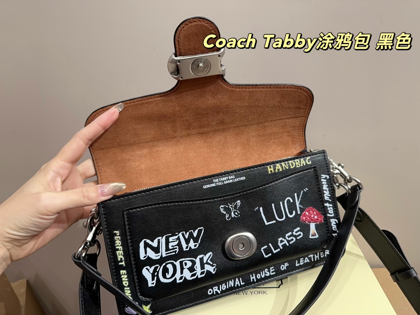 Coach tabby Graffiti bag shoulder crossbody bag