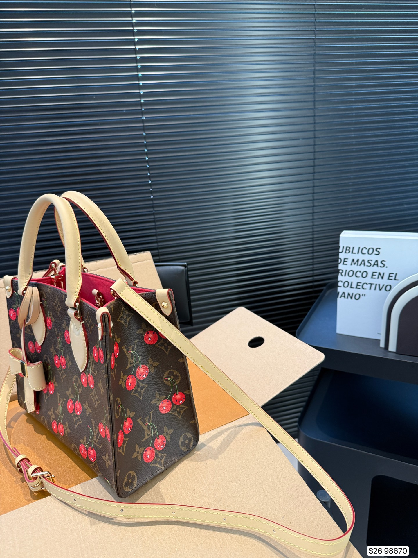 LV Cherry tote bag