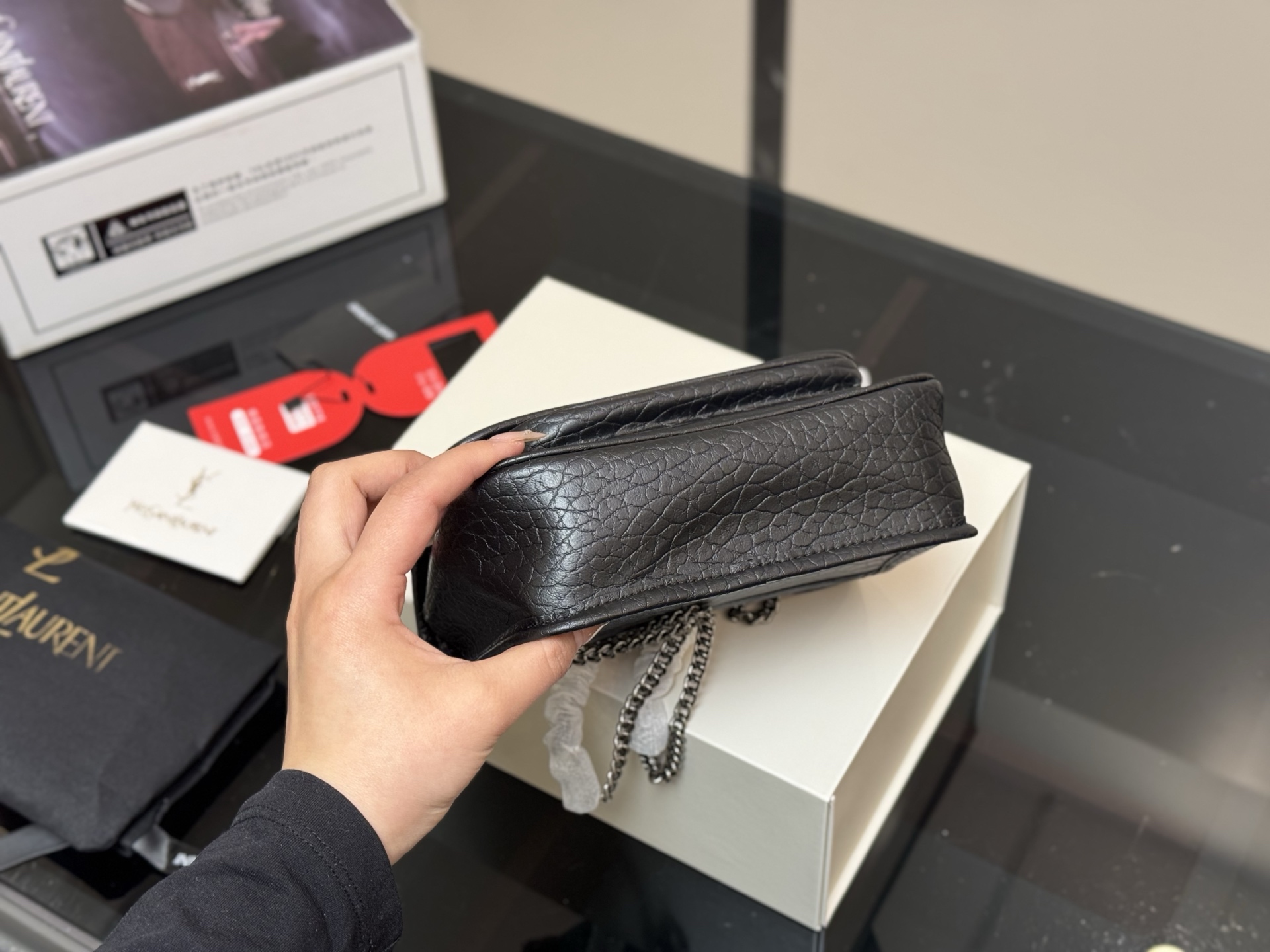 YSL mini baguette niki