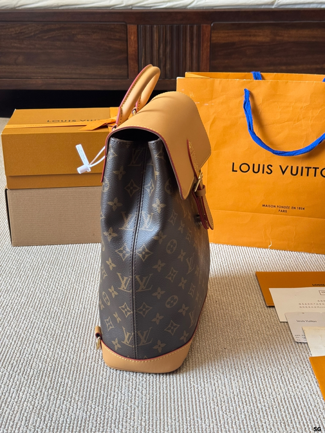 LV soho fashion backpack