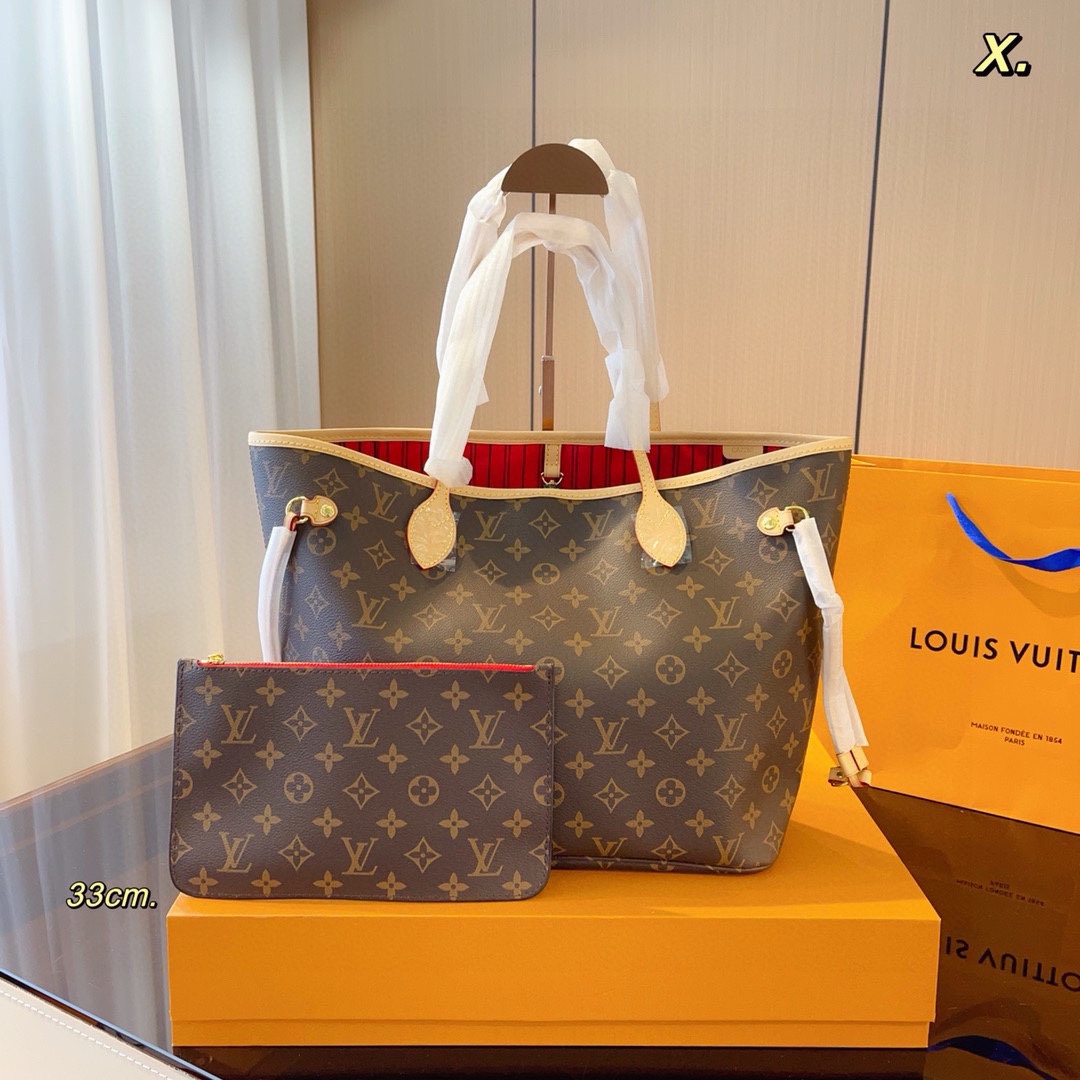 LV neverfull onthego bag