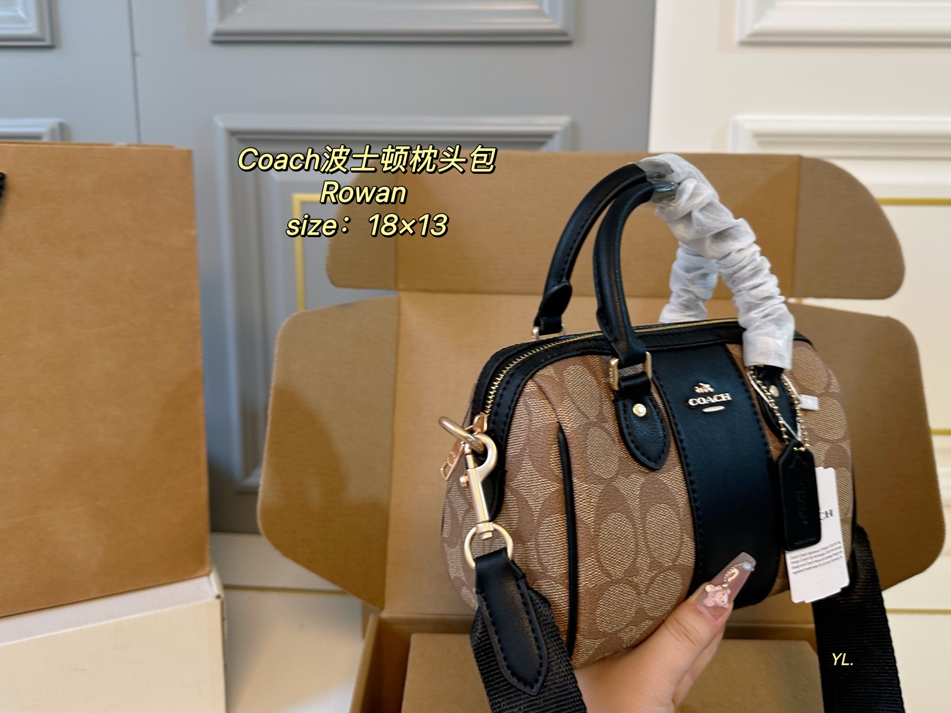 Coach's new Rowan Boston pillow bag