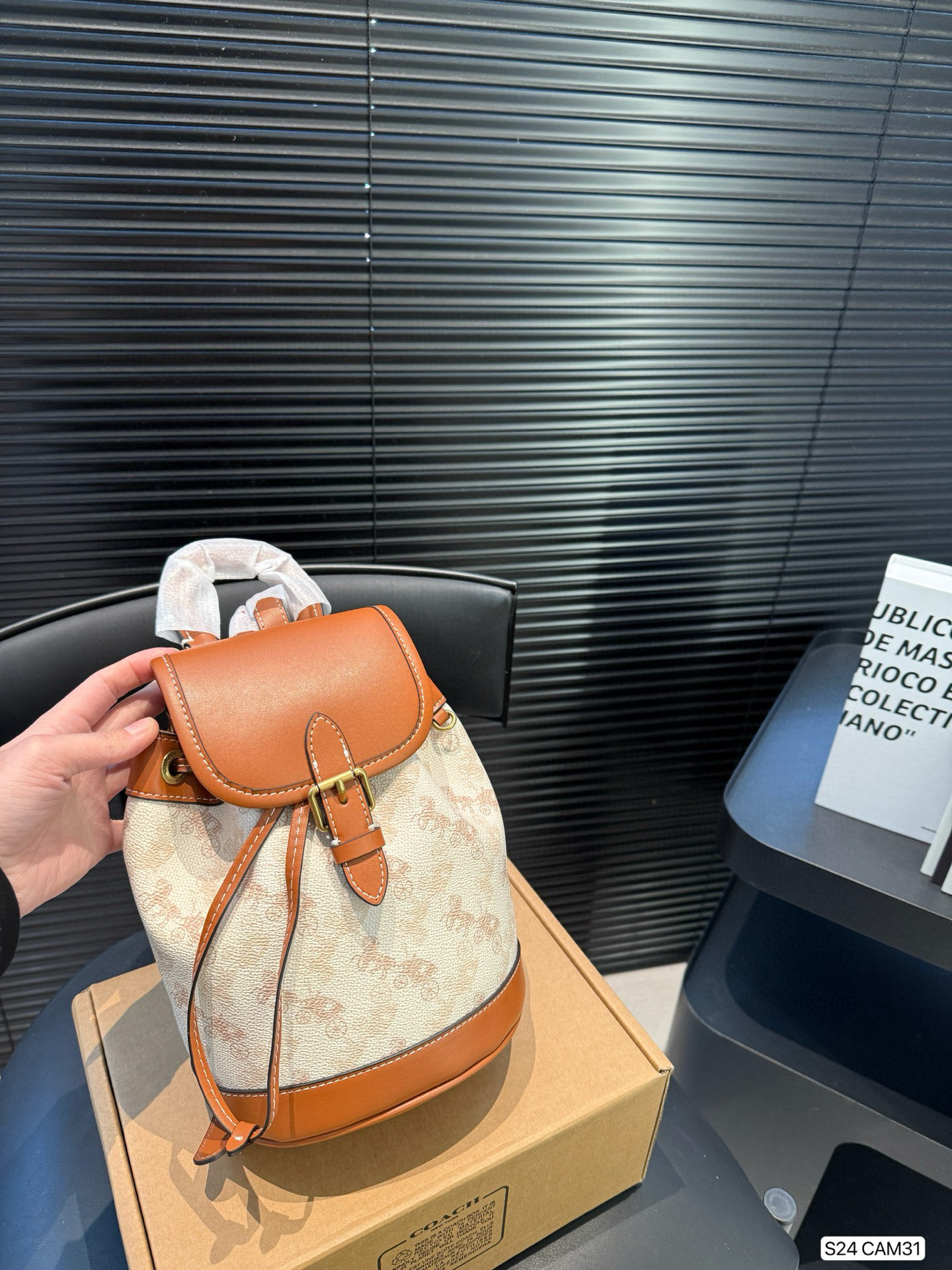 Coach's new backpack