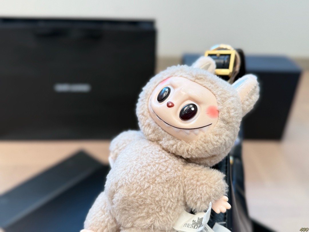 YSL armpit bag foldable box with hanging piece